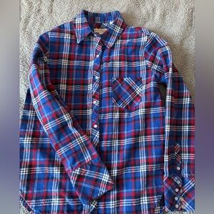 Stetson Button Up Vintage Plaid Shirt